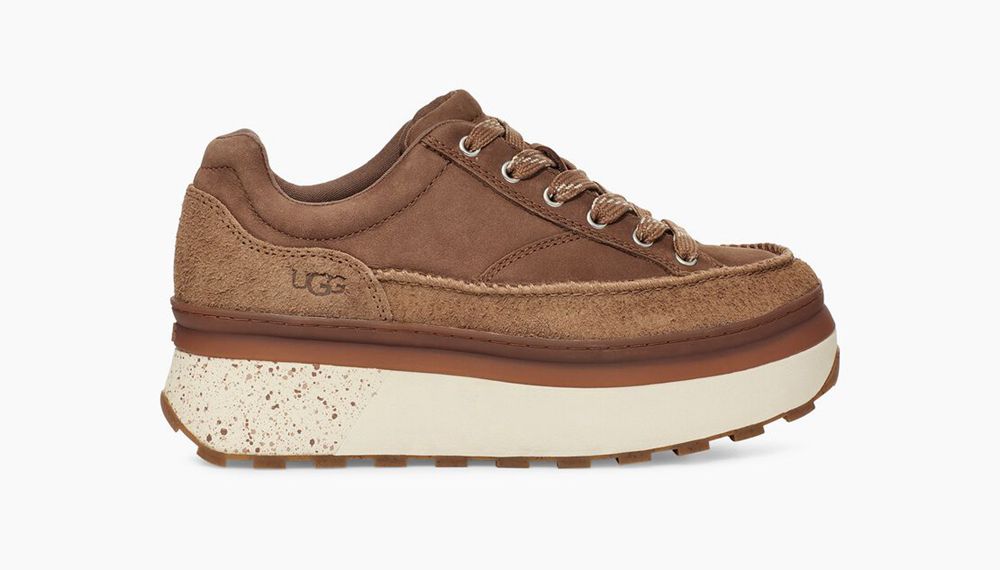 Ugg Sneakers Canada - Ugg Women's Marin Lace Brown